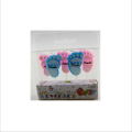 Foot Shaped Birthday Candle Celebration for Baby Party